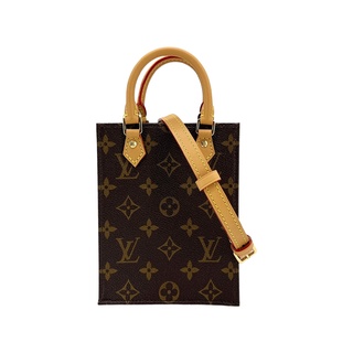 Louis Vuitton Petit Sac Plat 手提斜背二用琴譜包(M81295-咖)