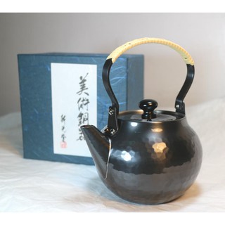 SHINKO~超取免運~日本製造~新光堂~BC103~鎚目~急須~純銅泡茶壺~0.37L~普洱茶~