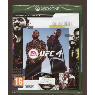{瓜瓜皮}全新XBOX ONE 遊戲 中文版 終極格鬥王者4 EA SPORTS UFC4(遊戲都能回收)