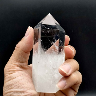 ［硯嵐水晶 YL Crystal］天然（大）白晶柱 1圖1物區   水晶柱 鎮煞，淨化，風水