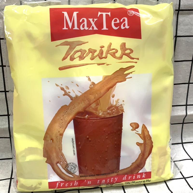 不要說你沒喝過 ！效期2025/8Max tea 印尼奶茶 30小包*25克