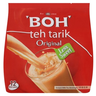 [現貨開發票] BOH 寶樂 原味減糖 南洋拉茶 奶茶 Teh Tarik 現貨 27g*12包 milk tea