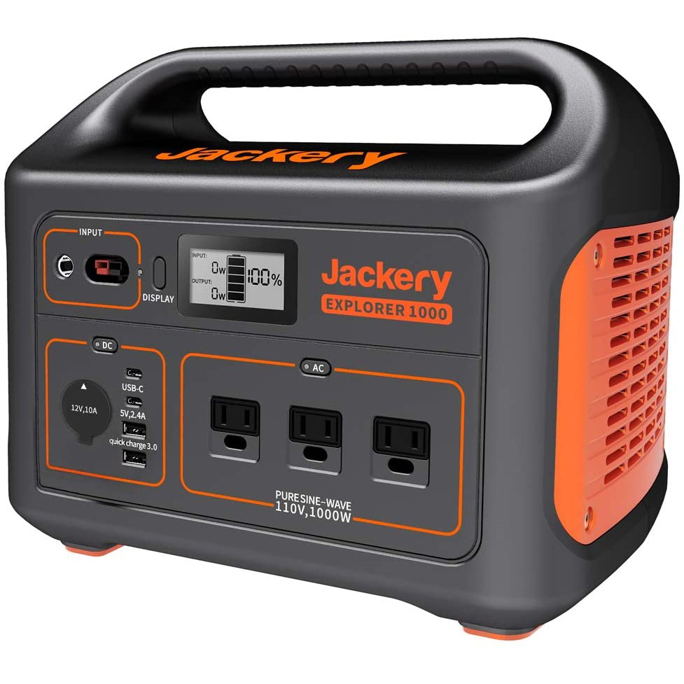 竭力萊姆 現貨開發票jackery Explorer 1000 700 家庭用行動電源1000w功率pd快充 蝦皮購物