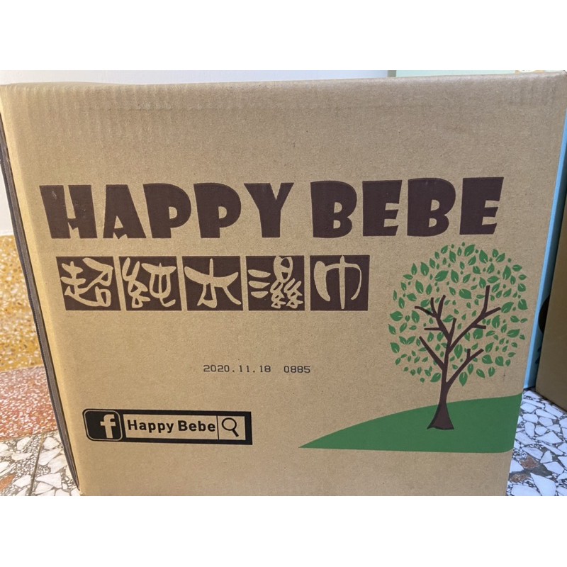 多福《Happy Bebe》86抽有蓋純水濕紙巾-現貨