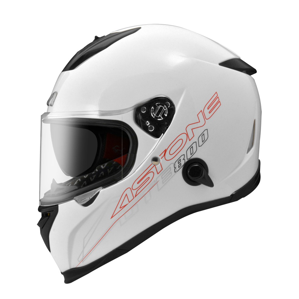 【ASTONE】 GTB800 AO12 素色(白) 全罩式安全帽 雙鏡片
