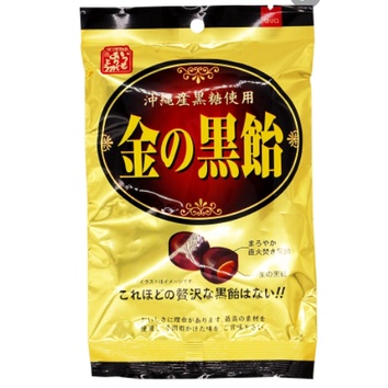 日本沖繩黑糖 金的黑飴 人氣糖果 100g
