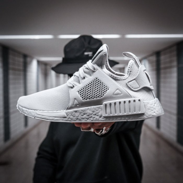 ADIDAS NMD XR1 Triple Grey 銀灰 皮標 編織 輕量 全新公司貨 BY9923