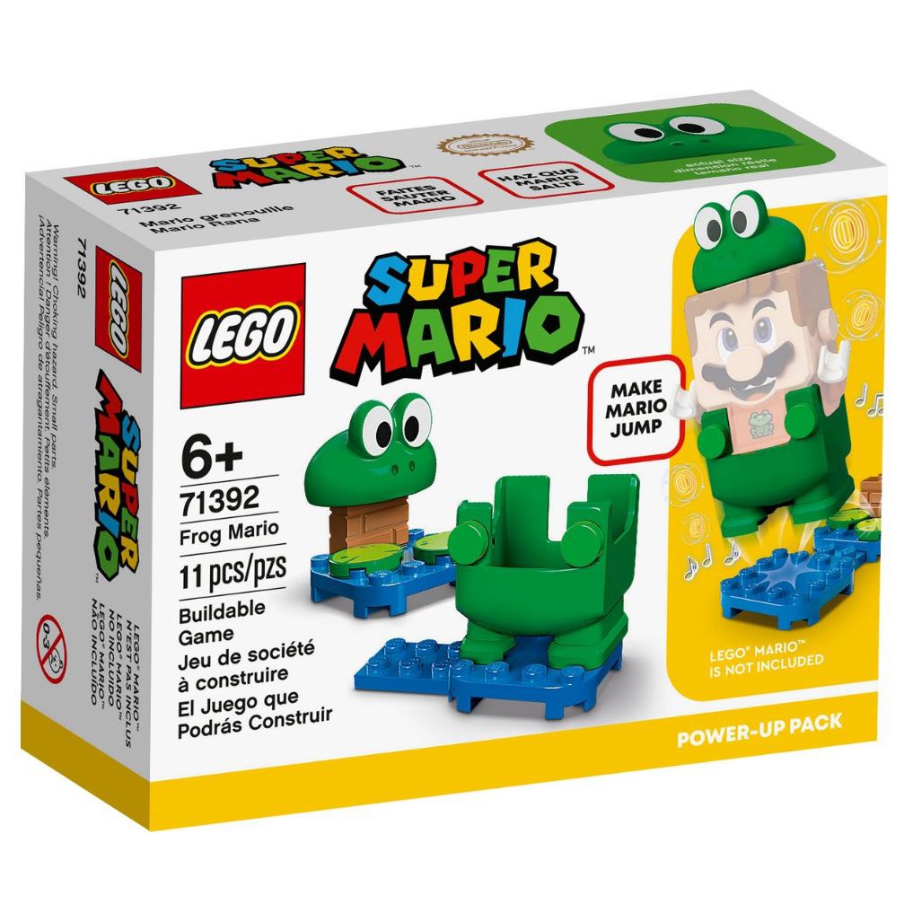 【台南 益童趣】LEGO 71392 超級瑪利歐系列 青蛙瑪利歐套裝 SUPER MARIO 生日禮物 送禮