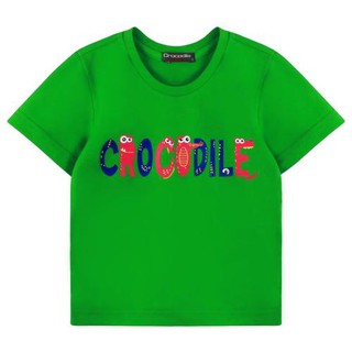 Crocodile Junior『小鱷魚童裝』553442 俏皮鱷魚logo T恤(小童) Ggo(G購)