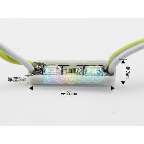 ♥遠見LED♥SMD高亮模組 12V 2835 2燈 防水模組 食人魚 層板燈 燈箱 鐵殼字 背光字 LED招牌材料批發