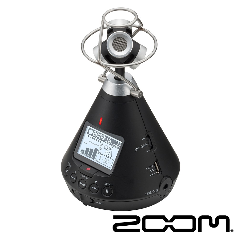 ZOOM H3-VR 360度 6軌錄音機 公司貨