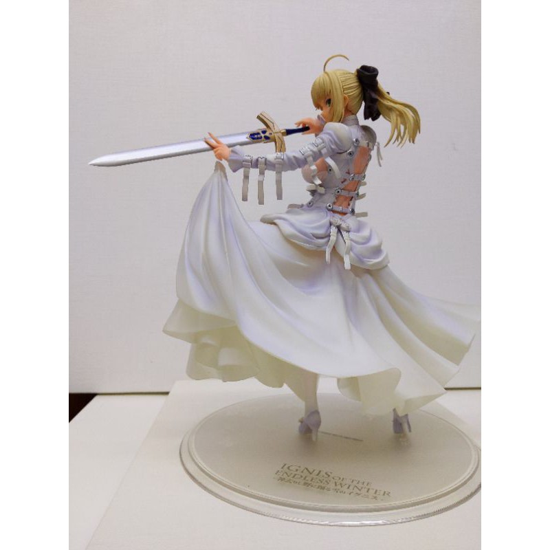 fate saber 塗裝完成品 FGO 模型 公仔 PVC