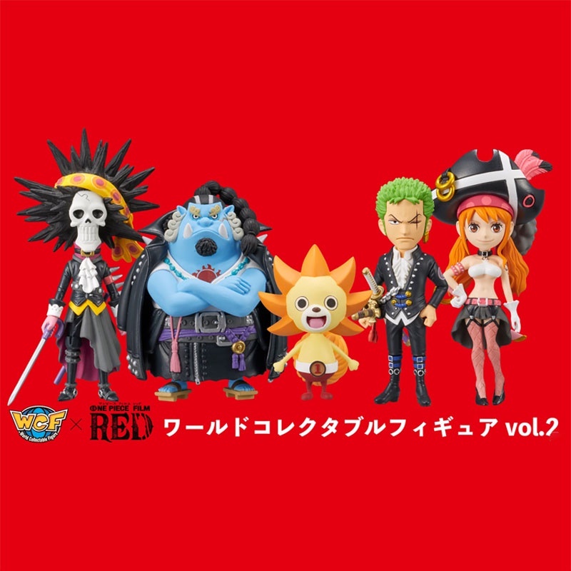 月魂預購 單售代理版景品海外限定航海王wcf 海賊王劇場版film Red Vol 1 2 3 全五種 蝦皮購物