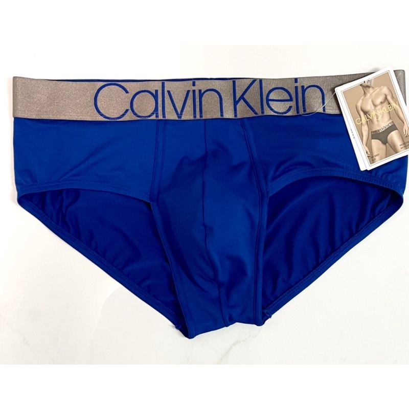 #現貨# CK-Calvin Klein ICON 男大人經典寶藍色三角內褲