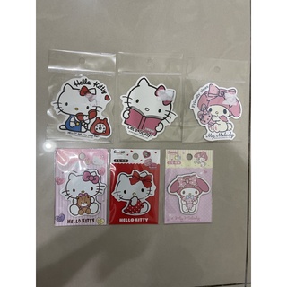 Hello Kitty Melody 凱蒂貓 美樂蒂 三麗鷗 造型磁鐵 造型貼紙 裝飾貼紙 裝飾用 貼紙 卡通 兒童玩具