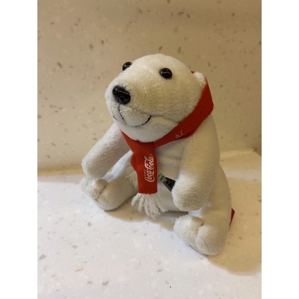 可口可樂絨毛北極熊2000年紀念商品