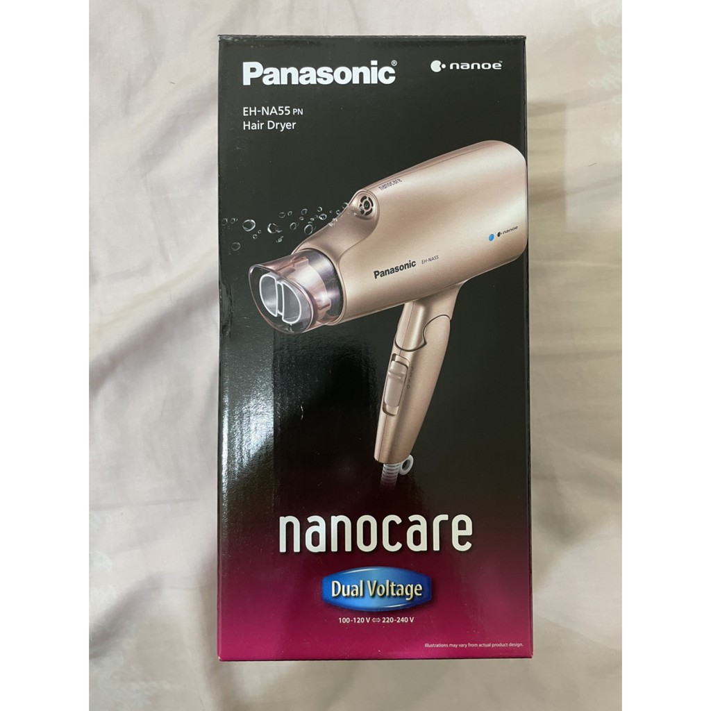 Panasonic國際牌 奈米水離子吹風機 EH-NA55 PN 新品公司貨 國際電壓