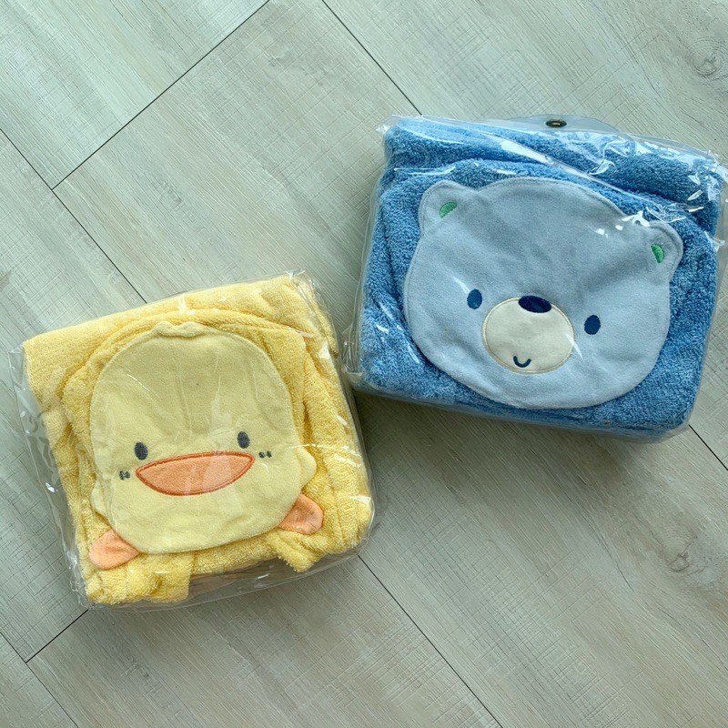 🔥現貨🔥黃色小鴨 造型包巾 浴巾 兩用巾 台灣製造 810646