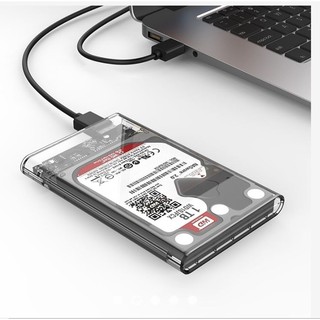 ORICO 2139U3 2.5吋 USB 3.0 硬碟外接盒 透明 UASP 7mm及9mm通用  2tb 硬碟盒
