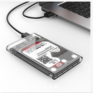 ORICO 2139U3 2.5吋 USB 3.0 硬碟外接盒 透明 UASP 7mm及9mm通用 2tb 硬碟盒