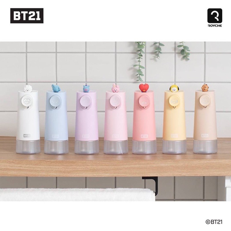 特價🉐️ BT21 小小兵 冰雪奇緣 elsa ROYCHE 自動感應給皂機 洗手 防彈少年團 line friends