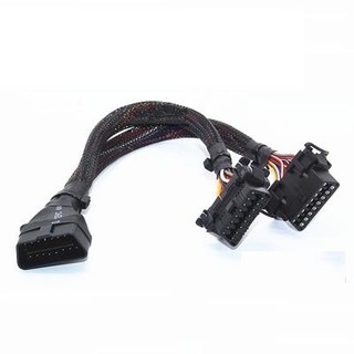 萊特 汽車精品 OBD2 1分2 Cable 延長線 Vgate iCAR2 專用超高品質,進口車專用