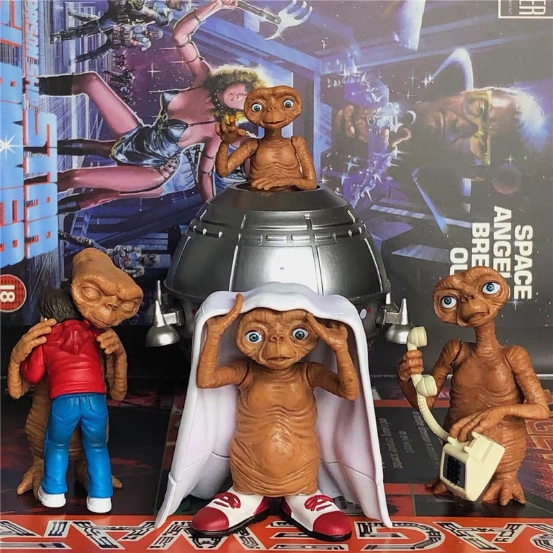 T-ARTS-E.T.外星人 名場景收藏扭蛋～ET是我們永遠的朋友