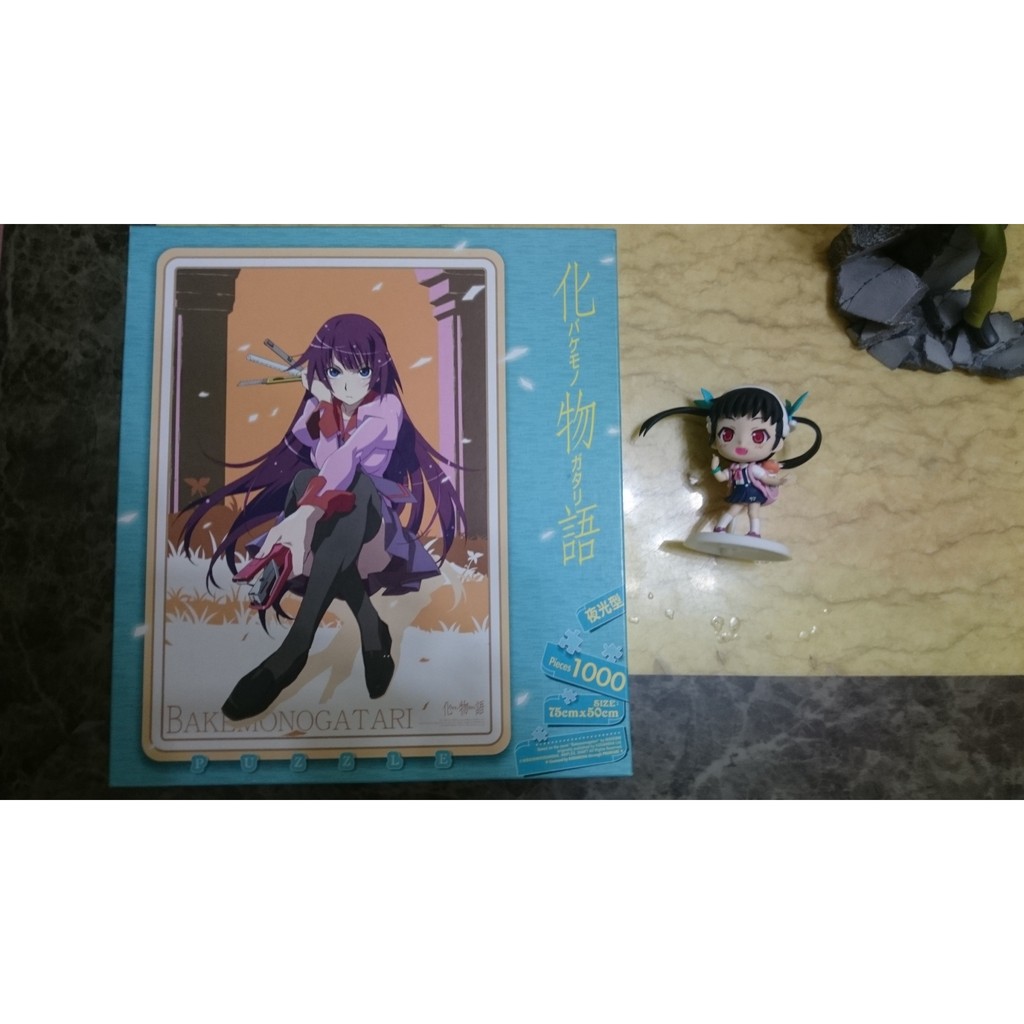 皮羅小舖 化物語戰場原黑儀1000片 拼圖 物語系列卡漫周邊 蝦皮購物