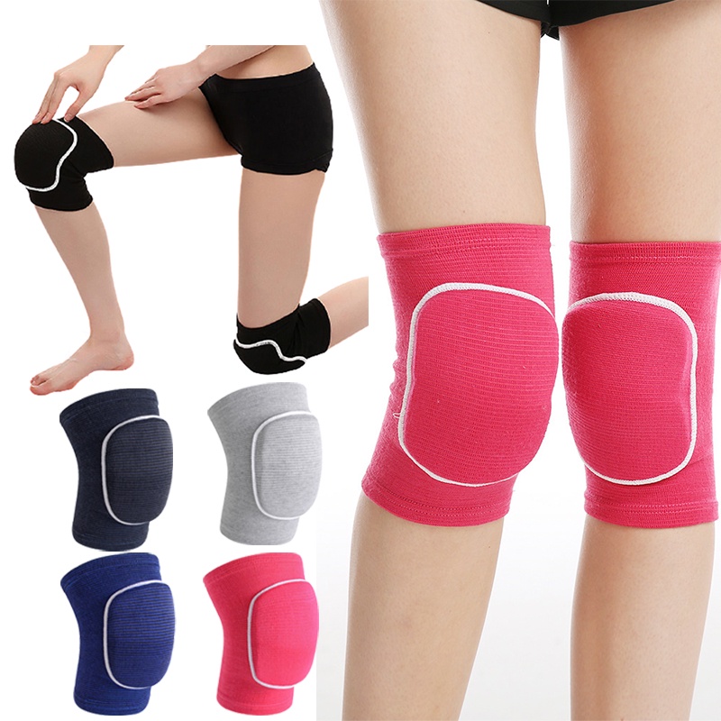 1 件套護膝適用於跳舞排球瑜伽女士兒童男士護膝髕骨支撐健身保護器工作裝備