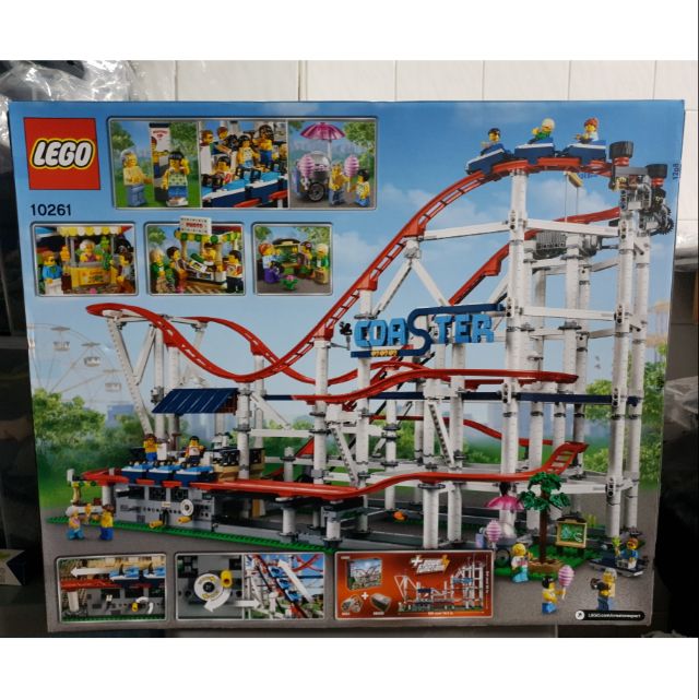 樂高積木玩具盒組 LEGO 創意系列 10261 雲霄飛車 Roller Coaster 全台最便宜 全新未拆封