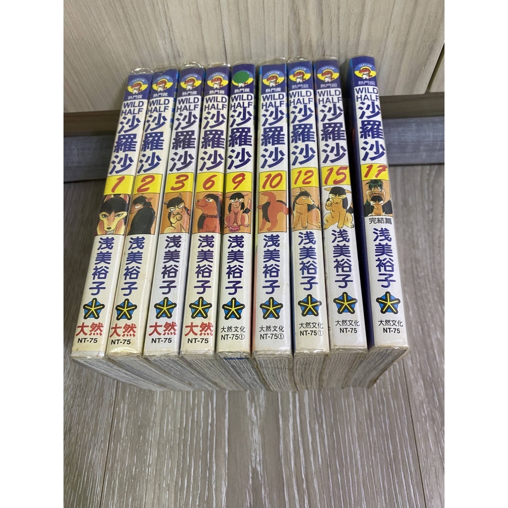 💚二手自有書-沙羅沙 飛躍神駒 羅曼使者 淺美裕子 大然 少男 少女漫畫