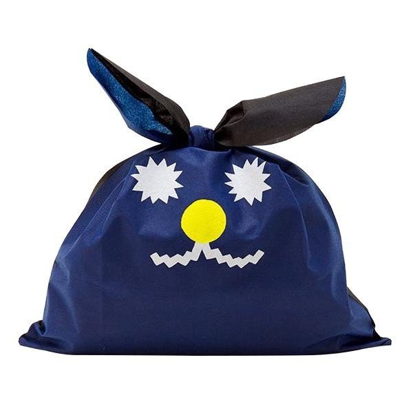 【全新未拆】日本藍色兔耳朵不織布禮物包裝袋  KinKi Kids生日禮物袋