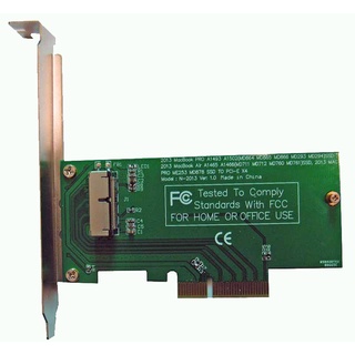 (讓您把Macbook換下來的SSD一秒變PCIE SSD給PC使用)蘋果SSD轉桌電用PCIE M.2 Adapter