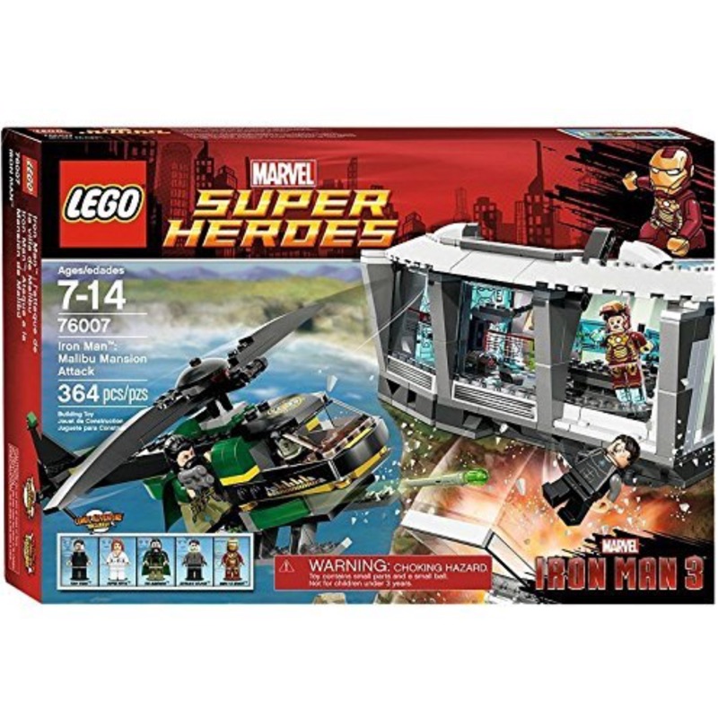 LEGO 樂高 76007 史塔克 鋼鐵人 3 Iron Man Malibu Mansion Attack