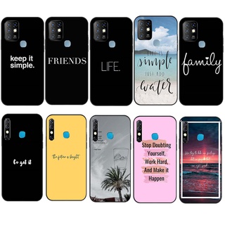 Infinix Note 11 Pro Note 10 Pro Note 8 矽膠 TPU 保護套手機軟黑色手機殼 FS