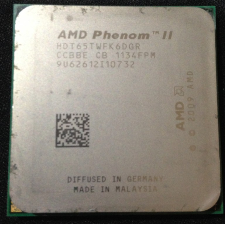 AMD  Phenom II X6 1055T、850、945、555、810