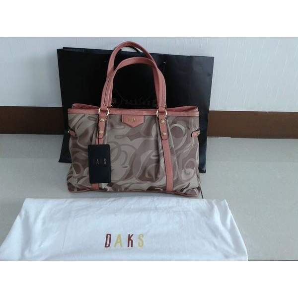 國際精品-DAKS手提包/側背包~韓國帶回