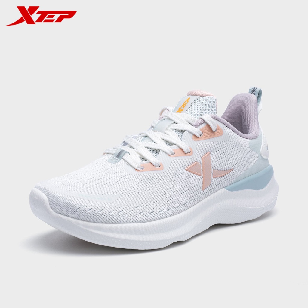 【特步 xtep】COMFYCUBES 動力巢7.0科技加持 飛織材質 透氣跑鞋 慢跑鞋女