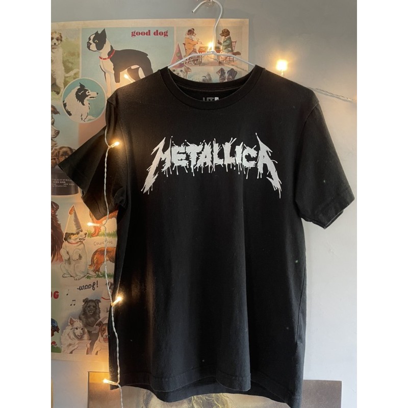 Uniqlo T恤 Metallica 巡迴 團T 二手 衣服
