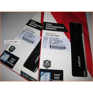 JULE 3C會社-金士頓 DDR4 3200 8G X2 共16G 16GB 雙通道/HyperX/超頻/全新 記憶體