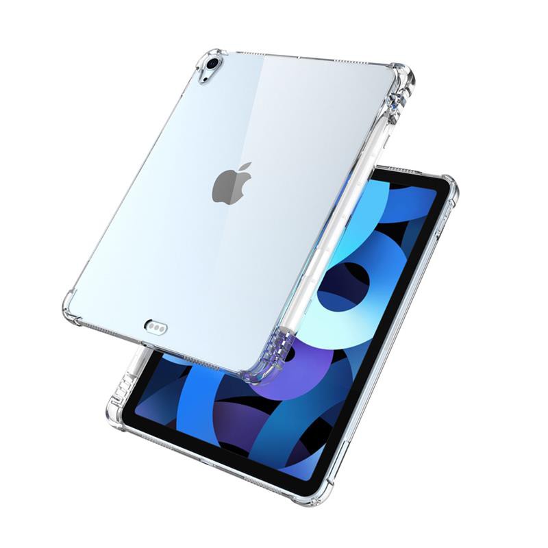 Apple蘋果iPad Air4 10.9吋筆槽氣囊TPU透明防摔保護殼透明背蓋保護套 現貨 廠商直送
