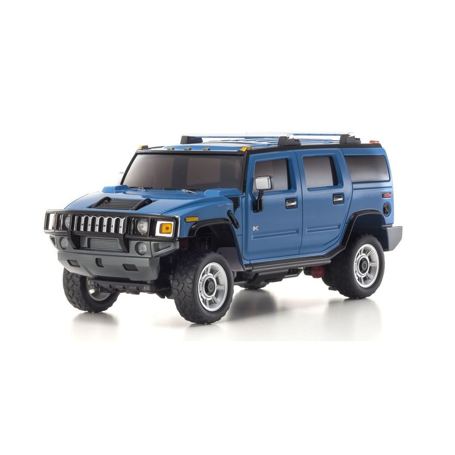 KYOSHO ASC車殼系列 1/28 Scale Hummer H2 GM原廠品牌授權 (Blue) 萬年東海