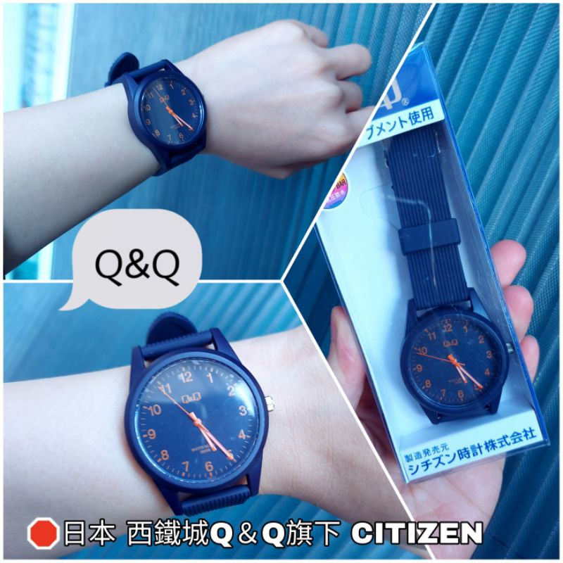 預購 下單前請先詢問 避免浪費優惠卷 日本西鐵城q Q旗下citizen Q Q手錶 輕便生活防水錶 蝦皮購物