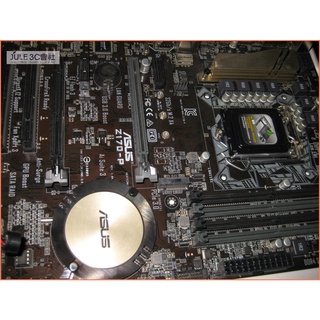 JULE 3C會社-華碩ASUS Z170-P Z170/DDR4/M2/六七代/良品/ATX/1151 主機板