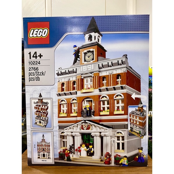 💯現貨💯樂高 LEGO 10224 市政廳 Town Hall 已絕版 街景 教堂