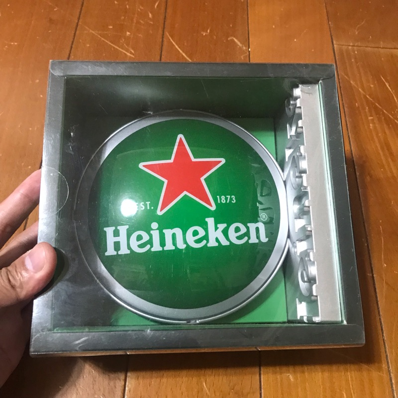 海尼根 Heineken 星傳奇小圓招 絕版 夜燈 招牌燈 usb充電