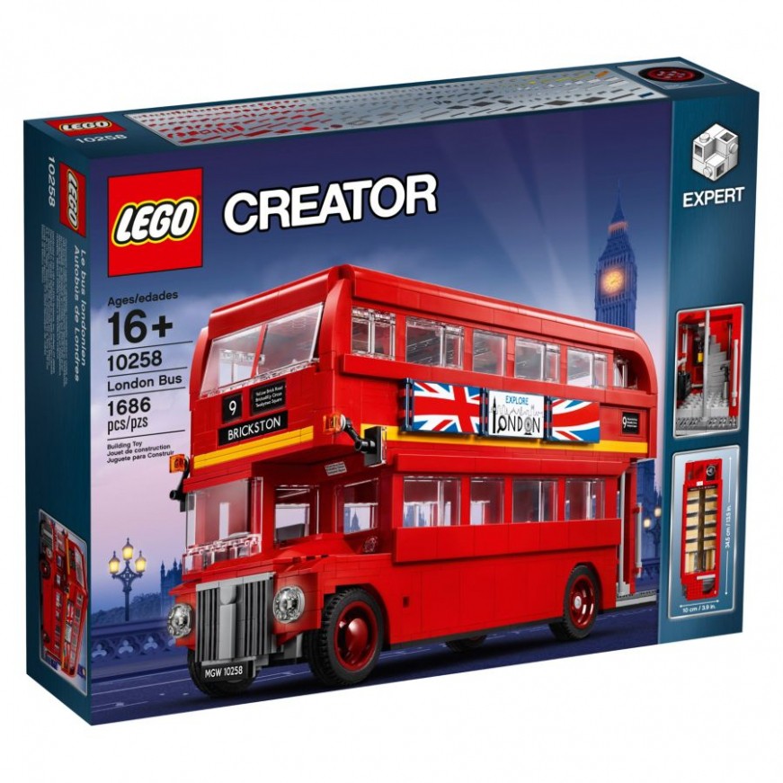 [任三件折200] LEGO 樂高 10258 倫敦巴士
