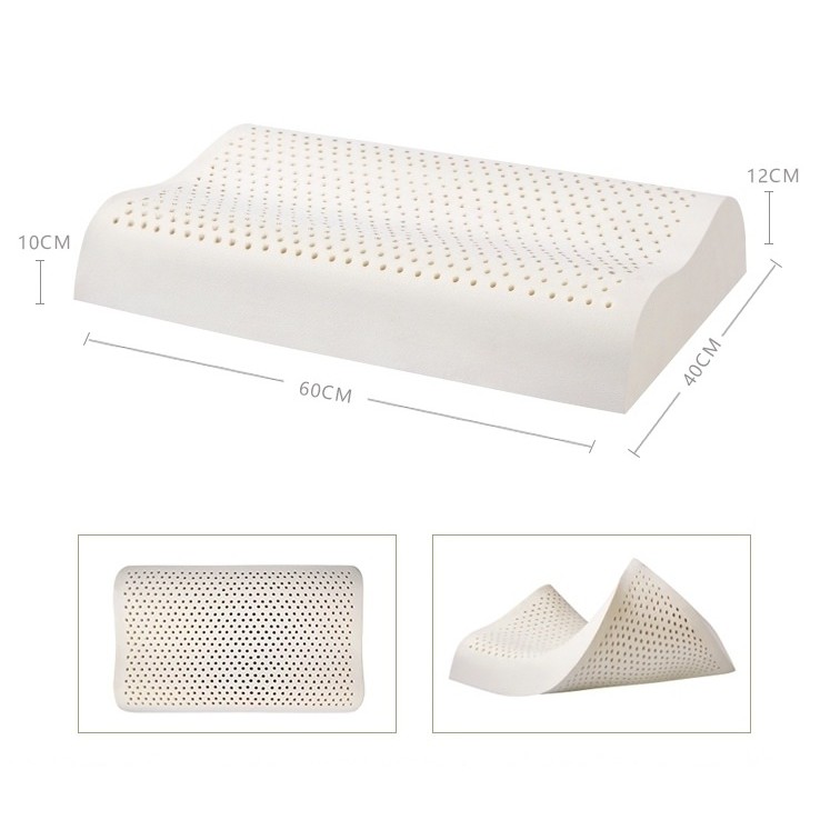 [全新]英國百年品牌Dunlopillo頂級天然乳膠枕-人體工學型
