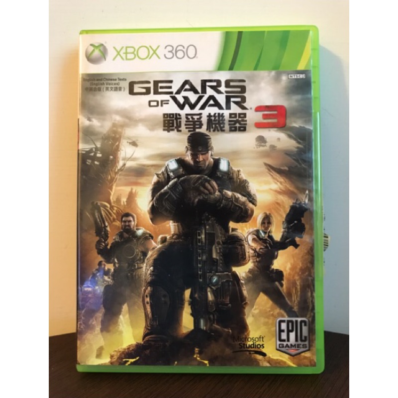XBox360 遊戲片 Gear of War 3 戰爭機器 3
