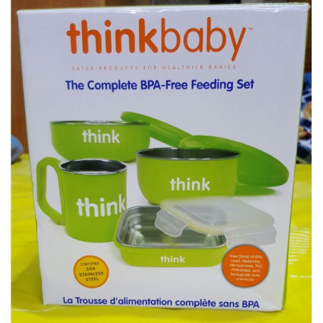 thinkbaby不鏽鋼餐具